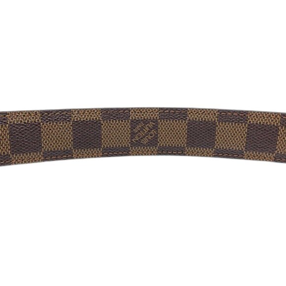 LOUIS VUITTON Brown Damier Belt - Picture 4 of 9